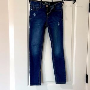 Jordache girls distressed skinny jeans
